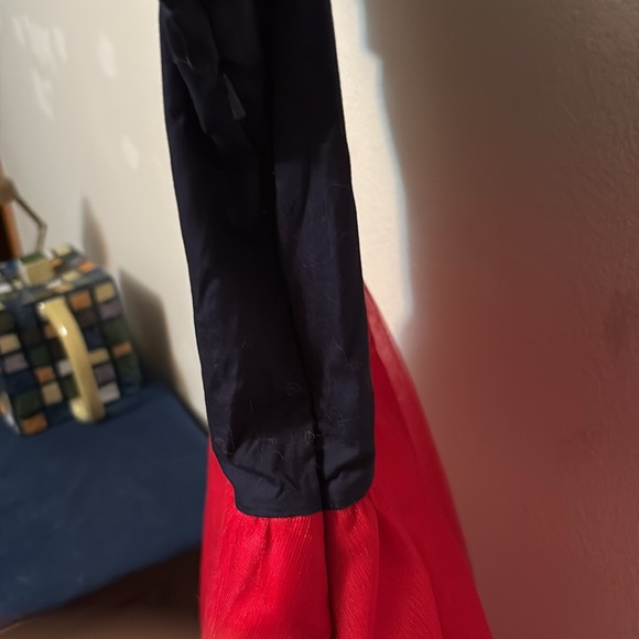 Eshakti Cotton Shimmer Tulle Dress Vintage 50's, pockets Sz 10 custom NWOT - Picture 3 of 6